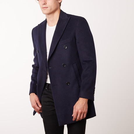 Double Breasted Coat II // Navy (US: 36R)