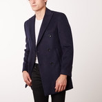 Double Breasted Coat II // Navy (US: 46R)