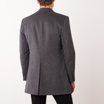Double Breasted Coat // Gray (US: 44R)