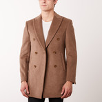 Double Breasted Coat I // Camel (US: 44R)