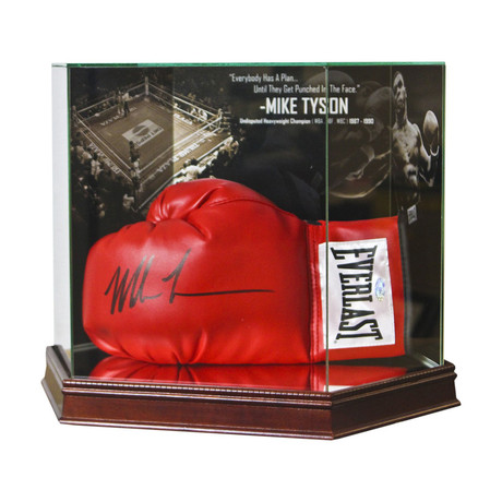 Mike Tyson Photo Background Glove Case