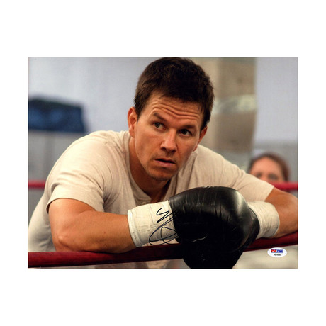 Mark Wahlberg Signed Photo // Leaning on Rope