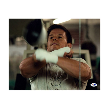 Mark Wahlberg Signed Photo // Punching Bag + Arms Crossed