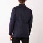 Paolo Lercara // Stand Collar Jacket // Navy (US: 37S)