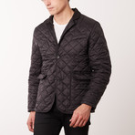 Quilted Coat // Black (3XL)