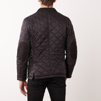 Quilted Coat // Black (XL)