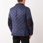 Quilted Coat // Blue (L)