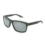 Nike // Men's Flow EV102 Sunglasses // Matte Cargo + Gray Silver FL