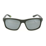 Nike // Men's Flow EV102 Sunglasses // Matte Cargo + Gray Silver FL