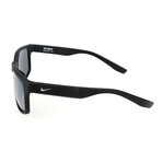 Nike // Men's Premier 8 Sunglasses // Matte Black + Silver + Gray