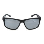 Nike // Men's Premier 8 Sunglasses // Matte Black + Silver + Gray