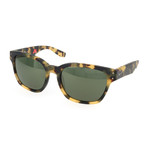 Unisex Volcano Sunglasses // Tokyo Tortoise + Green