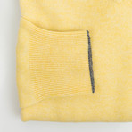 Brunello Cucinelli // Cashmere Knit V-Neck Sweater // Yellow (Euro: 44)