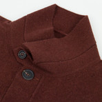 Brunello Cucinelli // Cashmere Knit Cardigan Button Up Sweater // Brown (Euro: 56)