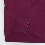 Brunello Cucinelli // Cotton Knit V-Neck Sweater // Purple (Euro: 48)