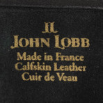 John Lobb // Men's Calfskin Leather Gloves // Black (8.5)