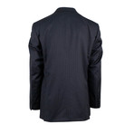 Pal Zileri // Striped Wool Three Button Suit // Gray (Euro: 56)
