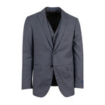 Pal Zileri // Wool 2 Button Three Piece Suit // Heather Gray (Euro: 46)