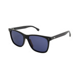 Fendi // Men's Rectangle Sunglasses // Black + Grey