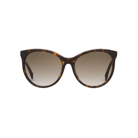 Fendi // Cat Eye Women's Sunglasses // Havana + Brown