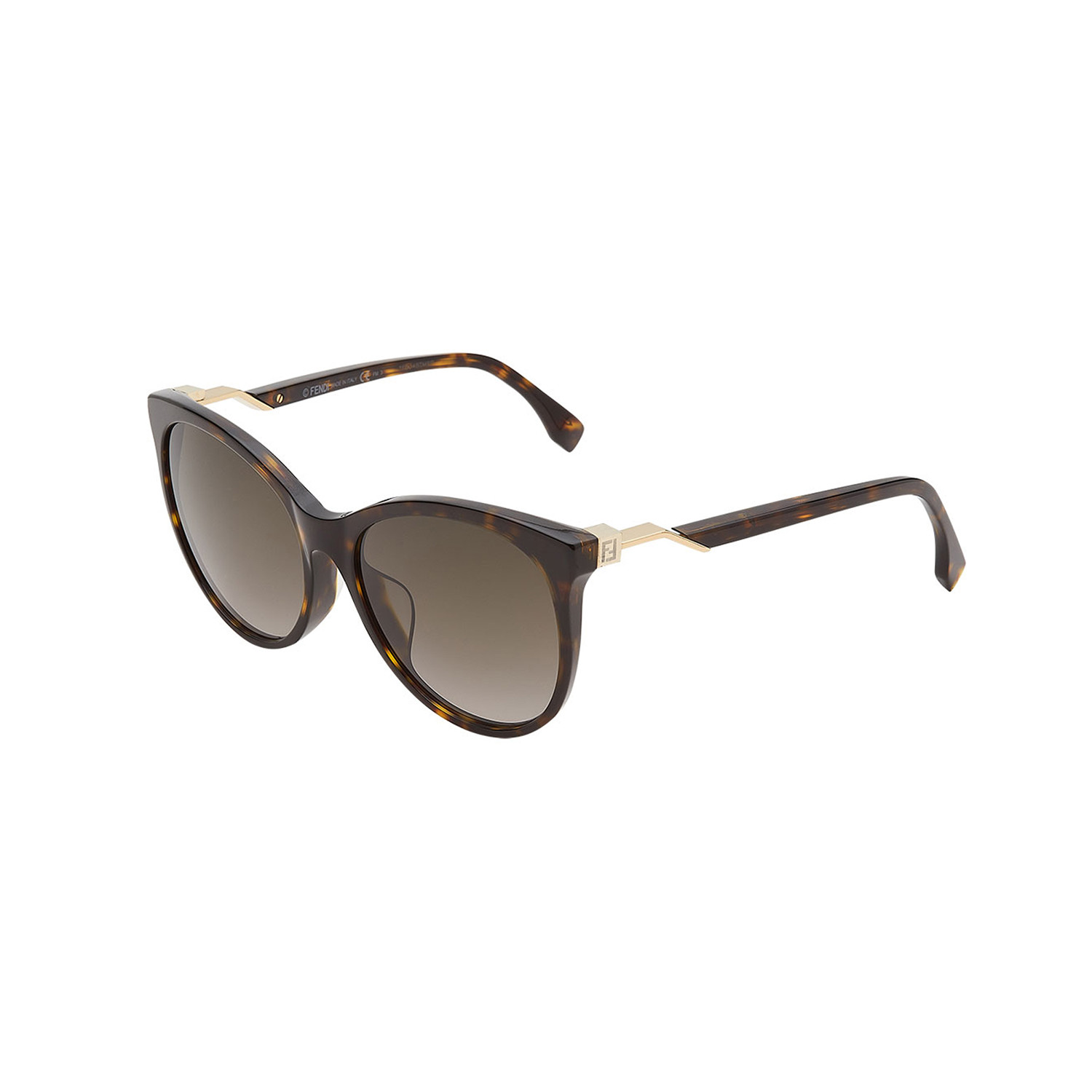 Fendi // Cat Eye Women's Sunglasses // Havana + Brown - Fendi - Touch ...