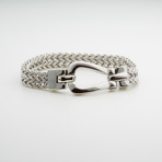 Dell Arte // Double Chain Bracelet // Silver