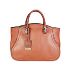 Cavalli Class Handbag // Orange Tan