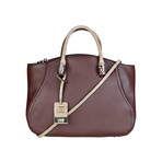 Cavalli Class Snake Handle Bag // Brown