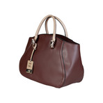 Cavalli Class Snake Handle Bag // Brown