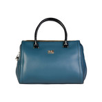 Cavalli Class Contrast Handle Handbag // Blue