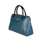 Cavalli Class Front Pocket Handbag // Blue