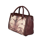 Cavalli Class Animal Print Handbag // Brown