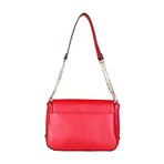 Cavalli Class Leopard Shoulder Bag // Red