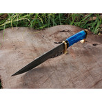 Damascus Bowie Knife // BK00186