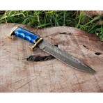 Damascus Bowie Knife // BK00186