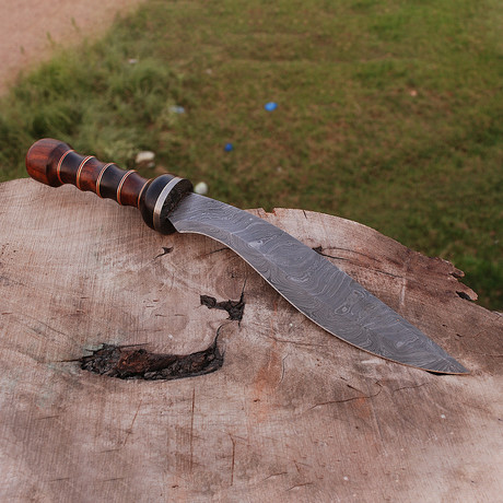 Damascus Kukri Knife // BK0192