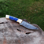 Damascus Skinner Knife // HK0248