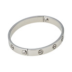 Vintage Cartier 18k White Gold Love Bracelet // 16cm