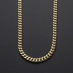 10K Solid Yellow Gold Miami Cuban Chain Necklace // 6.5mm (18")