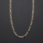 Diamond Cut Figaro Chain Necklace // 4.5mm (20 inch)