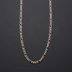 Diamond Cut Figaro Chain Necklace // 4.5mm (20 inch)