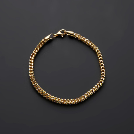 Franco Chain Bracelet // 3.5mm