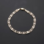 Diamond Cut Celestial Chain Bracelet // 6mm