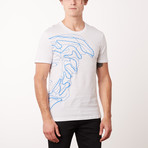 T-Shirt // White + Surf (XL)
