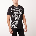 Versace Collection Medusa Head T-Shirt // Black (M)