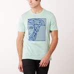 T-Shirt // Cayman + Light Green (L)