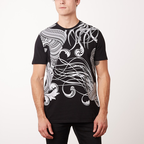 Versace Collection T-Shirt // Black + White (S)