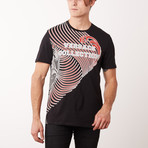 Versace Collection T-Shirt // Black + Red (L)