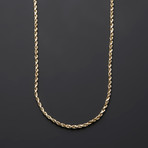 Rope Chain Necklace // 2.5mm (20 inch)