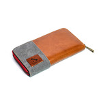 Leather Amundsen Wallet // Natural